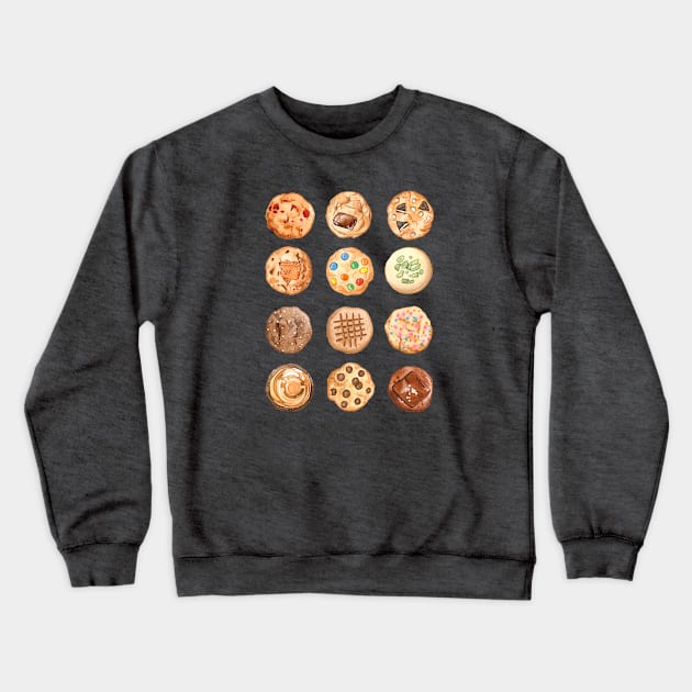 Cookie Collection Crewneck Sweatshirt by monbaum